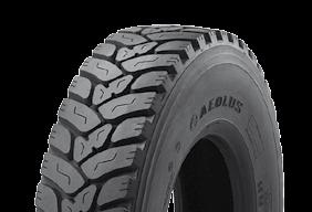 Onroad/offroad Drive For asphalt and construction sites: Aeolus HN352 & ADC53 This pair of tyres provides haulage companies with a really interesting alternative for the drive axles of all trucks