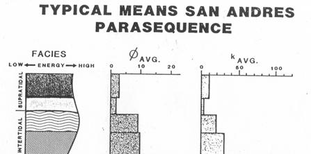 MSAU Rock Properties by Facies Type 1935 Reservoir Study Only 10 wells drilled and completed Only 10 wells drilled and
