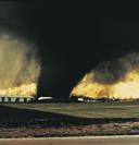 The Fujita tornado intensity scale, which ranks tornadoes according to their path of destruction, wind speed, and duration, is used to classify tornadoes.