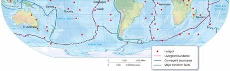 Paper 1515 Applications of Plate Tectonics Global Hotspot Locations