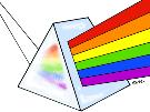 4. : Example: White light separates into the colours of the rainbow when shone through a prism 5. : does not require a medium; no particles are involved. Example: Light from the sun and stars 6.