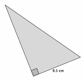 Lesson 18 3. An isosceles right triangle refers to a right triangle with equal leg lengths, ss, as shown below.