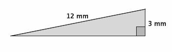 Lesson 1 7. Use the Pythagorean theorem to estimate the length of the unknown side of the right triangle. Explain why your estimate makes sense. Let xx mmmm be the length of the unknown side.