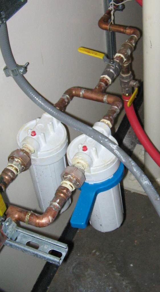 Appendix D: Facility Pictures Domestic water valve Drain valve