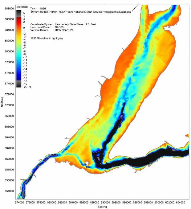 US Army Corps of Engineers New York District Bathymetry