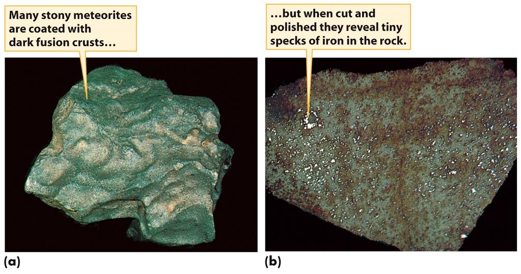Irons and stony irons are fragments of the core of an asteroid that was large enough and