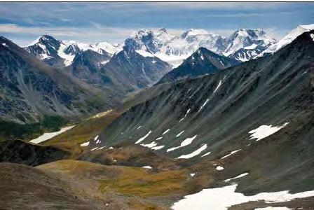 GCSE GEOGRAPHY Sample Assessment Materials 46 Study Photograph 1.5 below which shows the Altai Mountains. Photograph 1.5 The Altai Mountains in Russia (ii) Suggest why plant growth is difficult in the environment shown in Photograph 1.