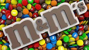 brown M&M S, 18 red M&M S, 7