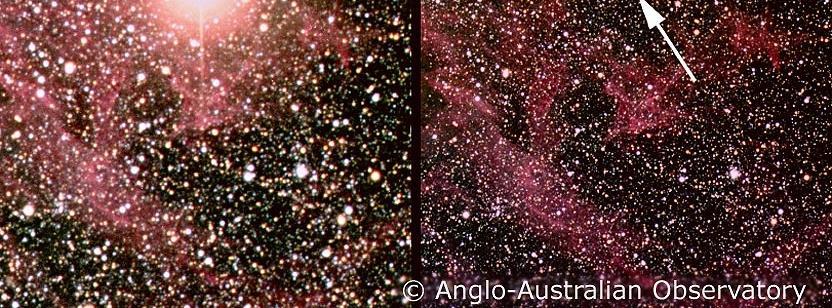 light years) Supernova 1987A 7:35