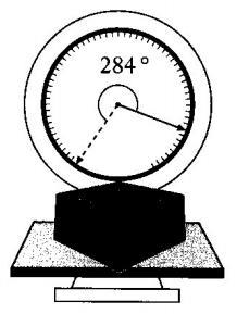 9. A set f scales has a circular dial. The pinter is 9 centimetres lng. The tip f the pinter mves thrugh an arc f 2 centimetres fr each 100 grams f weight n the scales.