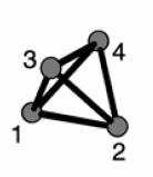 Single tetrahedron