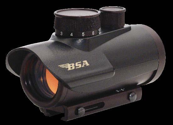 ELECTRONIC SIGHTS Red Dot The BSA Red Dots are an effective light weight sight for