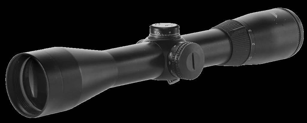 Equipped with Illuminated Reticle that makes the different in difficult conditions.