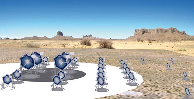CTA (Cherenkov Telescope Array) project Next generation of imaging atmospheric Cherenkov telescopes One order of magnitude sensitivity improvement over current