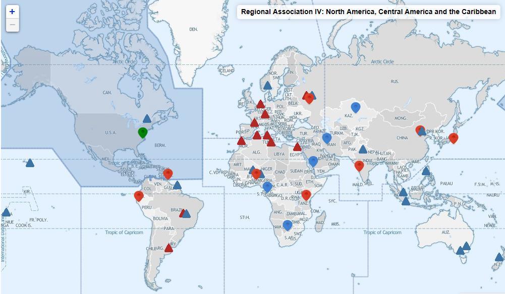 Figure 3: WMO Regional Climate Centres Source: http://www.wmo.int/pages/prog/wcp/wcasp/rcc/rcc.php 5.