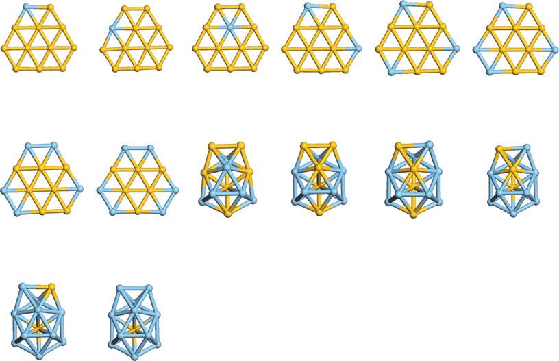 Color scheme: yellow for gold, light blue for silver. (For interpretation of the references to color in this figure legend, the reader is referred to the web version of this article.) 11.1 C s 11.