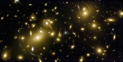 galaxies mass line-of-sight.