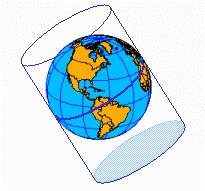 Azimuthal Equal Area) Map projections no