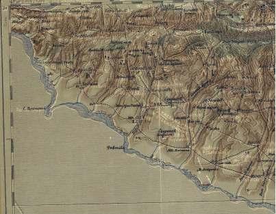 Figure 9: Map sheet Chalkidiki : the Greek 1910