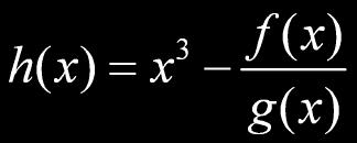 Example Let alculate The functions f and g are differentiable for all real numbers.