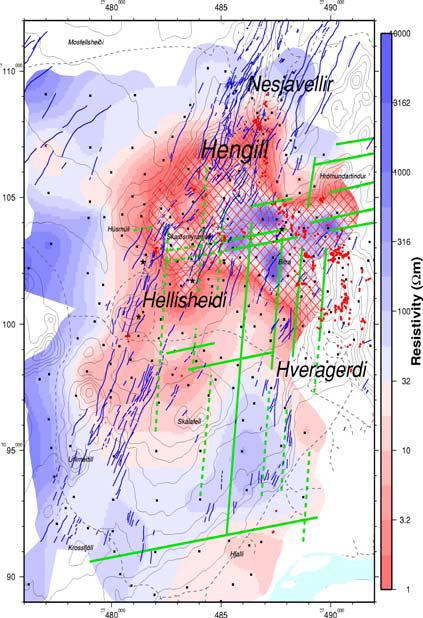 potential drilling targets at areas with highest RMS amplitude (Cappetti et al. 2005).