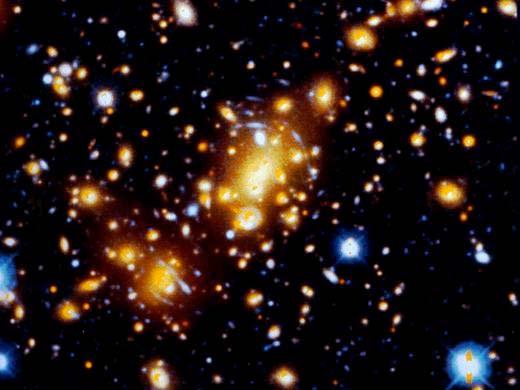 Dark Matter Combined mass of all visible matter (i.e. emitting any kind of radiation) in the universe adds up to much less than the critical density.