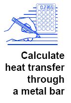26.1 Calculate Heat Transfer A copper bar connects two beakers of water at different