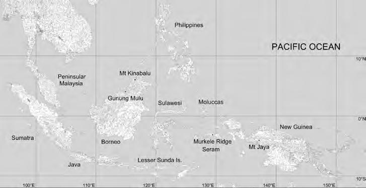 184 FERN GAZ. 17(4): 183-203. 2005 with Mount Jaya?, 2) is there a distinct East Malesian element present on Mount Jaya and Murkele Ridge?