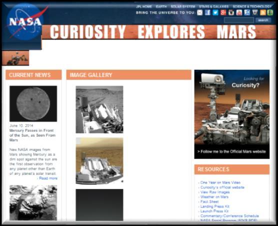 Case Study: Curiosity (Mars Rover) Curiosity is a fully equipped lab.