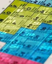 Each element also has a special place on the periodic table.