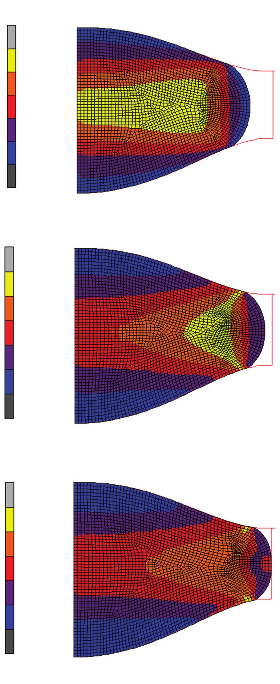 It can be found from the figure that the predicted data obtained from the FEM show a good agreement with the measured results, which shows FEM can be used for modeling viscoelastic material behavior