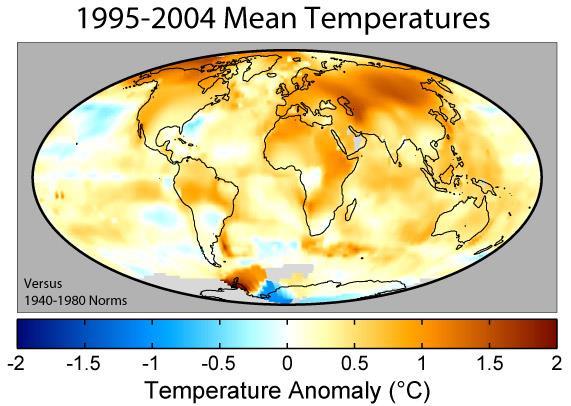 The Earth is warming up. Is this a natural effect?