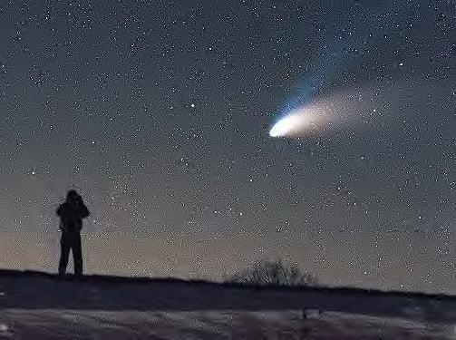 Comets The Life of a Comet Comets are essentially "dirty snowballs" that evaporate