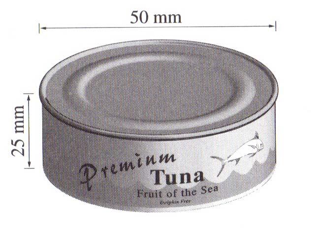 Example. emperature Reached During Food Sterilization Figure 9. A cylindrical can containing food to be terilized.