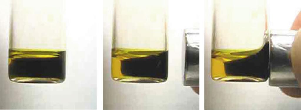 Magnetic ionic liquid [bmim]fecl4 Water [bmim]fecl4 Single component