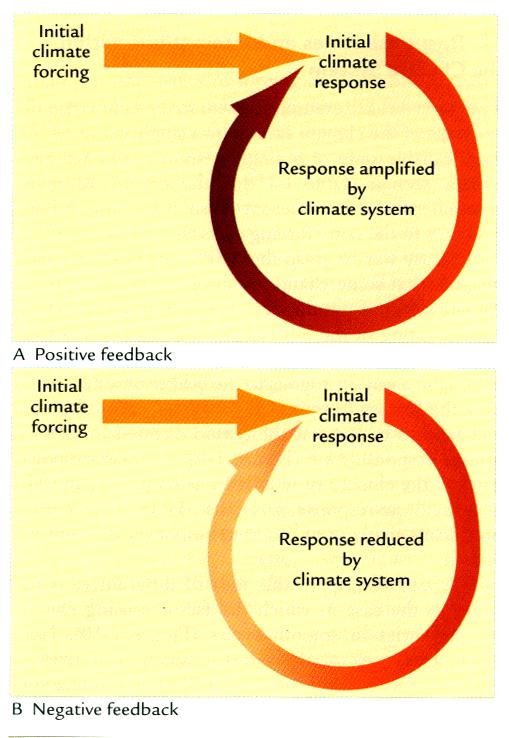 Major Climate Feedback Processes Water Vapor Feedback - Positive Snow/Ice Albedo Feedback - Positive