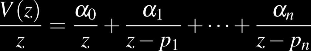 The Z transform (VI) 27 In order to come back to the time domain we need to introduce the inverse transform.