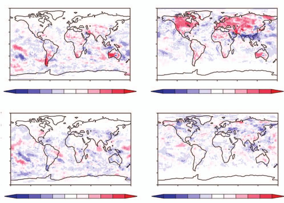 Sensitivity of climate models to seasonal variability of snow-free land surface albedo 203 During JJA (Fig.