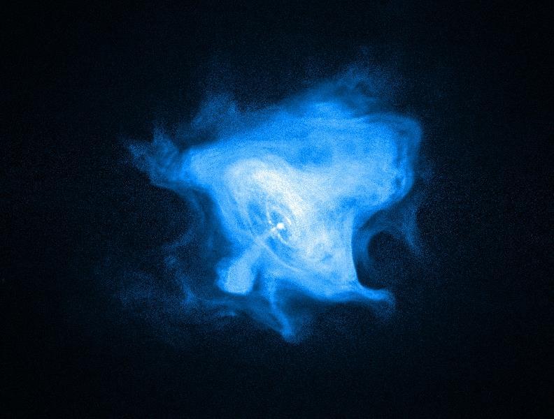 X-ray Image Credit: NASA/CXC/SAO/F. Seward et al. Crab Nebula in X-ray. Chandra X-ray Observatory. NASA. http://chandra.harvard.