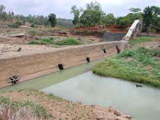 dam in Keduang River Middle