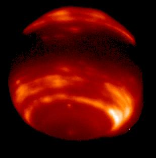 Neptune in Infrared Light Without