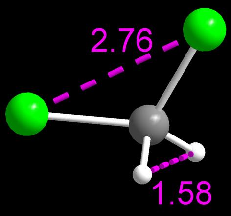 The longest length of acetonitrile (Å): 2.83 + vander Waals Radium of hydrogen + vander Waals Radium of nitrogen = 2.83 + 1.10 + 1.5= 5.43. The longest width of acetonitrile (Å): 1.