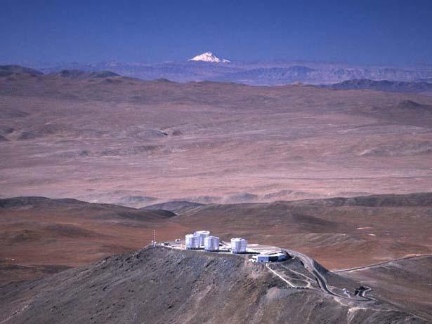 8-10m Telescopes Mauna Kea Twin Keck telescopes, Subaru, Gemini-North Opportunity to develop this into powerful system Chile Gemini-South, optimized for infra-red VLT,