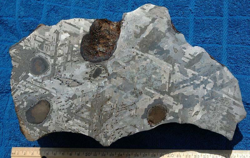 Carolina) atmosphere Canyon Diablo meteorite (CD) (troilite, an iron