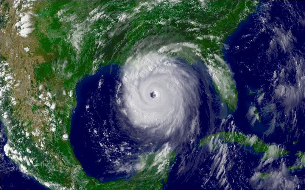 Web Alert: Hurricane Katrina (NOAA, 2005) Modern Day Climate Change Greenhouse warming will cause stronger storms, with intensity increases of 2 11% by 2100 Possible decreases in