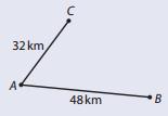 This one is not a right triangle; the angle at Q is 80. We need to find AB, and with the value of mbqa, the law of sines is a good option. AB 0 sin80 sin 70 0sin 80 AB.