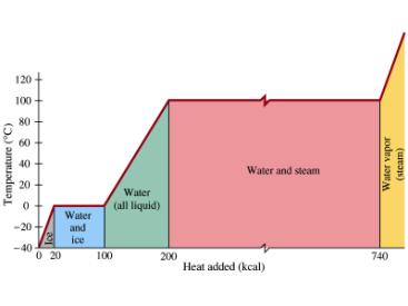 When heat is added to a solid or a liquid, the temperature of the sample does not necessarily rise.