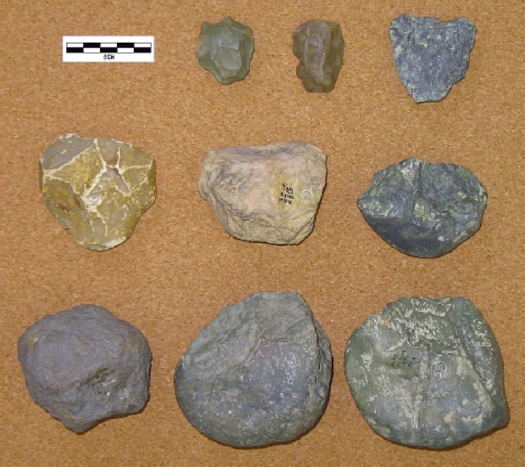 First stone tools Oldowan tool industry ~2.