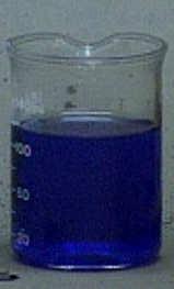 As more NH 3 is added: (dark blue solution)
