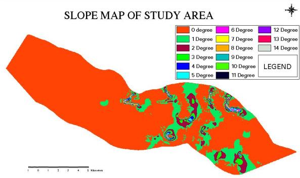 Fabrice Mwizerwa and Anshul Garg Figure 4 Base map of study area Figure 5 Contour map of study Figure 6 Slope
